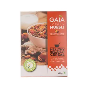 GAIA Crunchy Muesli Fruit and Nut 400 gm