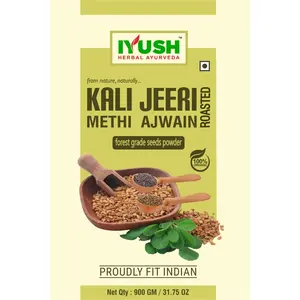 IYUSH Herbal Ayurveda Kali Jeeri Methi Ajwain Mixture | Ancient Ayurvedic Health Care Supplement for Holistic Health | - 800gm