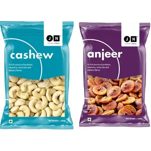 JN Daily Needs Dry Fruits Combo 500 G (250*2) | | ( Cashew & Figs) | | ( Kaaju and Pista) | | Vacuum Packed | | All Premium Dry Fruits | | Healthy & Fresh!!