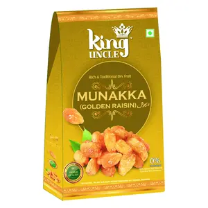 King Uncle's Golden Raisins (Munakka) - 500 Grams - Golden Box Pack