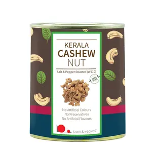 looms & weaves - Premium Salted and Pepper Cashew from Kerala - 250 gm