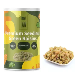 looms & weaves - Premium Seedless Green Raisins - 250 gm