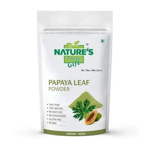 NATURE'S GIFT - FOR THOSE WHO CARE'S Papaya Leaf Powder - 250 GM