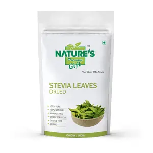 NATURE'S GIFT - FOR THOSE WHO CARE'S Stevia Leaves (Dried) - 400 GM