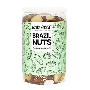 Nutri Forest Jumbo Brazil Nuts for Eating (200 Grams)
