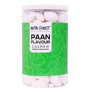 Nutri Forest Paan Flavour Cashew Nuts - Dry Fruits ( Kaju Offers) (200g)