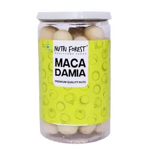 Nutri Forest Premium Healthy Exotic Macadamia Nuts - (200gm)