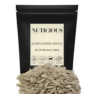 NUTICIOUS All Natural Premium Sunflower Seeds-900 gm