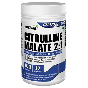 Nutrija-CITRULLINE MALATE- 100 Grams