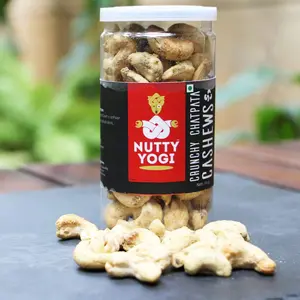 Nutty Yogi Crunchy Chatpata Cashews 100 gm