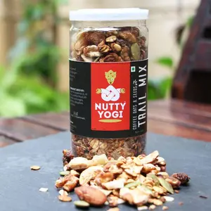 Nutty Yogi Coffee Oats and Seeds Trail Mix 100 gm