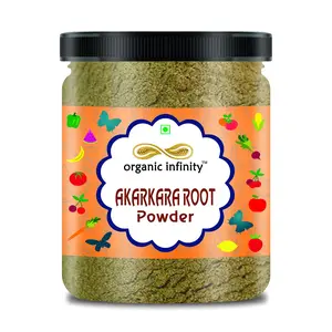 Organic Infinity Akarkara Root Powder | Anacyclus Pyrethrum | Pellitory Root Powder- 100 GM By Organic Infinity