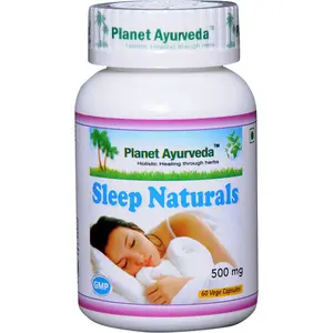 Planet Ayurveda Sleep Naturals Capsules - 60 Capsules