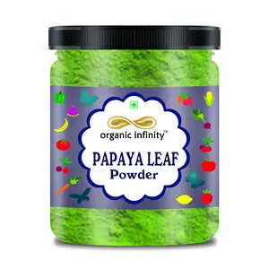Organic Infinity Papaya Leaf Powder - 500 GM By Organic Infinity