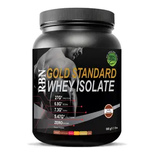 RBN 100% GOLD STANDARD WHEY ISOLATE - 500 gms (DOUBLE CHOCOLATE)