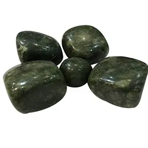 Sahib Healing Crystals Chrysoprase 200 Grams Tumble Stone for Reiki Vastu Correction and Wisdom