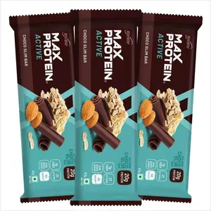 RiteBite Max Protein Active Choco Slim Bar 67g Pack of 3