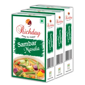 Richday Sambar Masala(100g) - Pack of 3