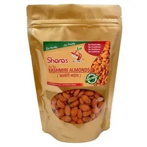 Shara's Dry Fruits Kashmiri Almonds 400 Gm