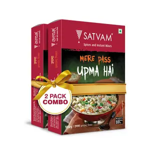 Satvam Upma Instant Mix (Pack of 2)|(2*500g)