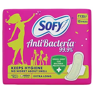 Sofy Bodyfit Anti Bacteria - 15 Count