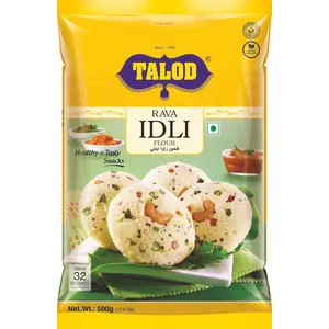 Talod Instant Rava Idli Mix Flour - Ready to Cook Rava Idli - Gujarati Snack Food (500gm)Pack of 2