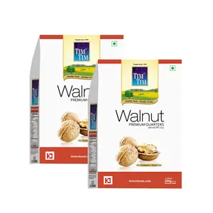 Tim Tim Premium Quarters Walnuts kernels (Vacuum Packed) 500g (250gm x2)
