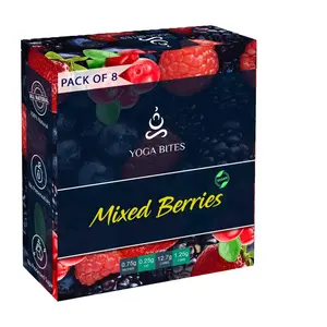 Yogabites Dry Roasted Mixed Berries -25G Pack of 8