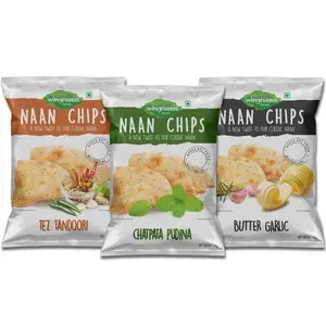 Wingreens Farms Pack Combo - Naan Chips 60g