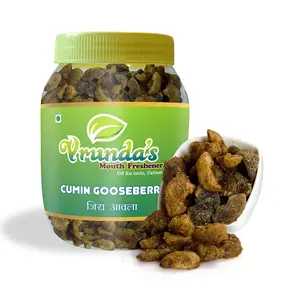 Vrunda's Jeera Amla / Masala Amla / Chatpata Amla / Amla Candy Pieces (Cumin Gooseberry) 1 kg