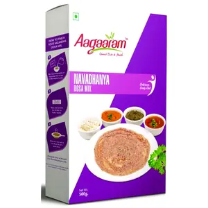 Aagaaram Navadhanya Dosa Mix (1 Kilogram)