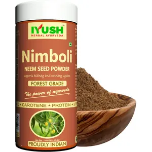 IYUSH Herbal Ayurveda Nimboli/Neem Seed Powder - 100gm