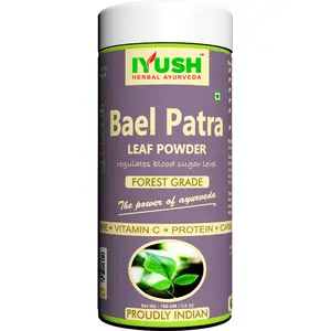 IYUSH Herbal Ayurveda Bael Leaf/Bael Patra Powder - 100gm
