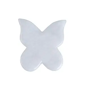 PINKCITY CREATION-Butterfuly-Shaped Gua Sha Massage Tool for Massaging Removes Fine Line/Promotes Blood Circulation