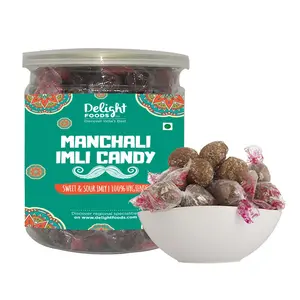 Delight Foods Chatpata Candies - Hygienically Packed (Manchali Imli candy- 300g)