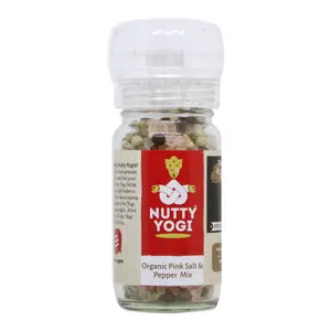 Nutty Yogi Organic Pink Salt and Pepper Mix 95gm (Pack of 1)