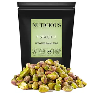 NuticiousAll Natural Dryfruits Pistachio/Pista Kernels-900 G