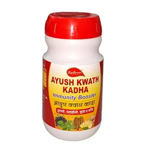 Agnivesh Ayush Kwath Kadha/60Gm/ Immunity Booster. Useful In Cough Cold Sore Throat. Beneficial For Nasal Throat And Respiratory Health.Good For Digestion