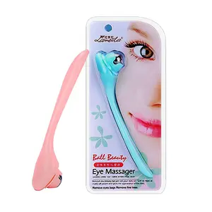 Allin Exporters Manual Eye Face Massager Beauty Tool For Eye Bags Anti-wrinkle 360 Degree Roller Eye Cream Applicator (1 Pc Random colors)