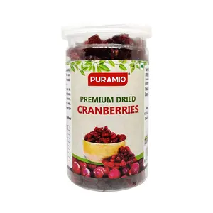 Puramio Premium Dried Cranberries [100% Natural] 200g