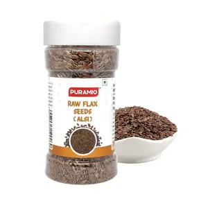 Puramio Raw Flax (Alsi) Seed [100% Natural] 125 g