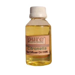 Pure Source India Aroma Reed Diffuser Refill Citronella 100ML And 8 Pcs Reed Sticks Coming With It
