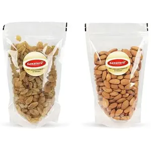 Sonature Super Value Pack Raisins And Almonds 400 Gram