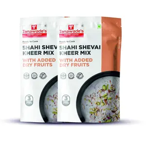Tanawade's Smart Food Instant Shahi Shevai Kheer Mix Ready to Cook Home Food with Hand Picked Flavours Pack of 2