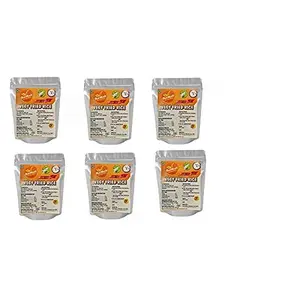 Desi Mealz Ready to Eat Food Products Instant Food Fried Rice - Tasty and Healthy Ready to Eat Food Packed Food Best Travel Food Each 70 gm (Vegy Fried Rice Pack of 6)