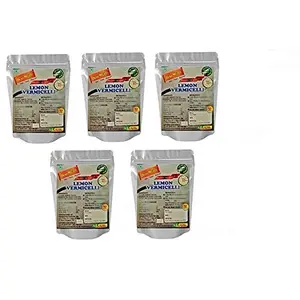 Desi Mealz Ready to Eat Food Products Instant Healthy Breakfast - IndianTasty and Healthy Ready to Eat Food Packed Food Best Travel Food Each 80 gm (Lemon Vermicelli Pack of 5)
