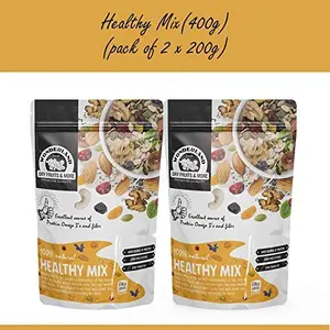 WONDERLAND FOODS (Device) 10 in 1 Healthy Mix of 10 Dry Fruits Seeds and Berries (400 g)