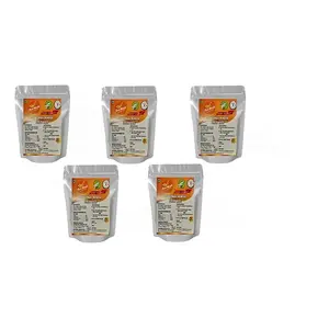 Desi Mealz Ready to Eat Food Products Instant Food Fried Rice - Tasty and Healthy Ready to Eat Food Packed Food Best Travel Food Each 70 gm (Schezwan Paneer Fried Rice Pack of 5)