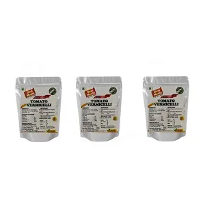Desi Mealz Ready to Eat Food Products Instant Healthy Breakfast - IndianTasty and Healthy Ready to Eat Food Packed Food Best Travel Food Each 80 gm (Tomato Vermicelli Pack of 3)