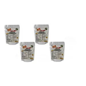 Desi Mealz Ready to Eat Food Products Instant Healthy Breakfast - IndianTasty and Healthy Ready to Eat Food Packed Food Best Travel Food Each 80 gm (Tomato Vermicelli Pack of 4)